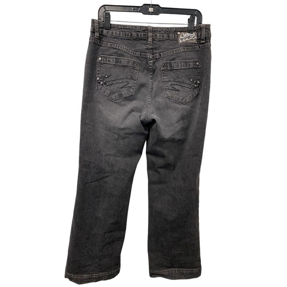 Jag Jeans 12 Petite Dark Wash Mid Rise Straight Leg Denim Cotton Blend Stretch - Picture 3 of 5